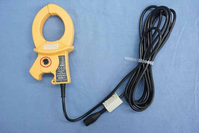 中古　日置電機　クランプオンセンサ　9291　(管理番号:UKK-07158)