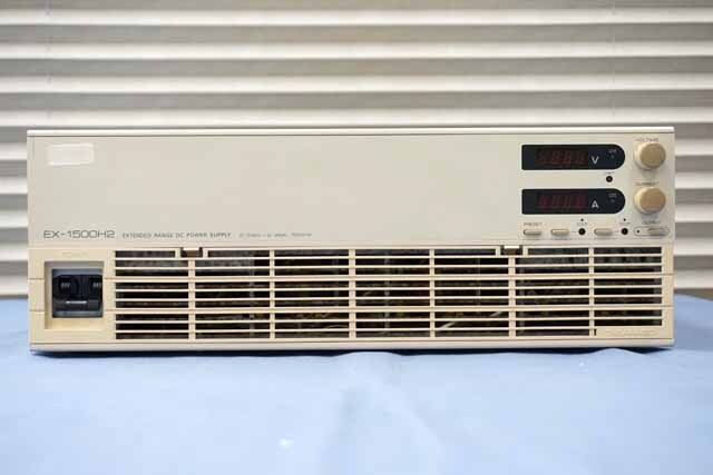 中古 高砂製作所 直流安定化電源 EX-1500H2 (管理番号：UKK