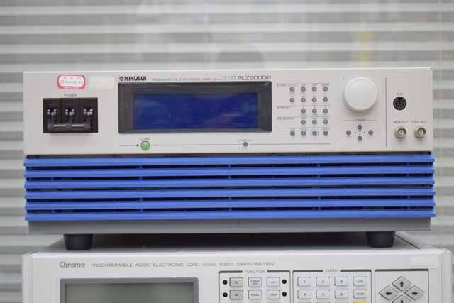【 値下げしました 】　中古　菊水電子工業　直流電子負荷装置　PLZ6000R　(管理番号：UKK-10197)