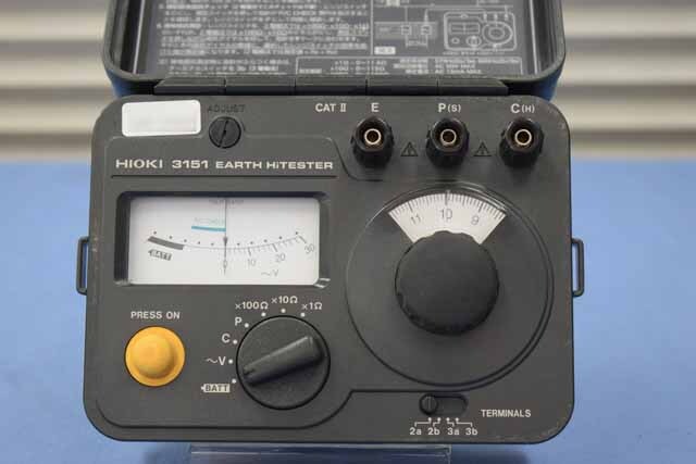 ヒオキ HIOKI 接地抵抗計 3151 アースハイテスタ 中古 日置電機