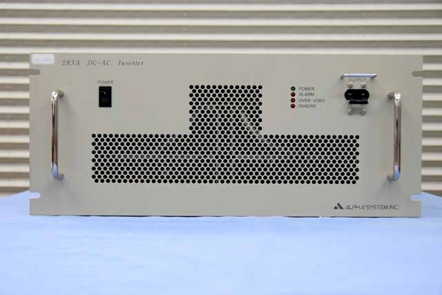 【 値下げしました 】　中古　アルファーシステム　DC-ACインバータ　2KG100-100A　(管理番号：UKK-10898)