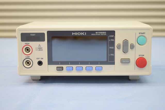 中古(未使用品)　日置電機　絶縁抵抗試験器　ST5520　(管理番号：UKK-11439)