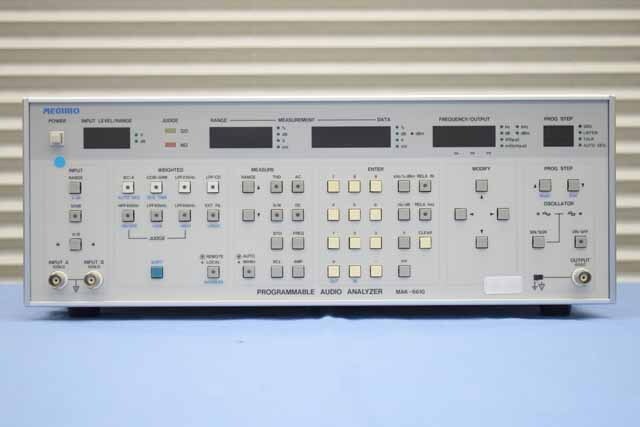 中古　目黒電波　オーディオアナライザ　MAK-6610　(管理番号：UKK-11483)