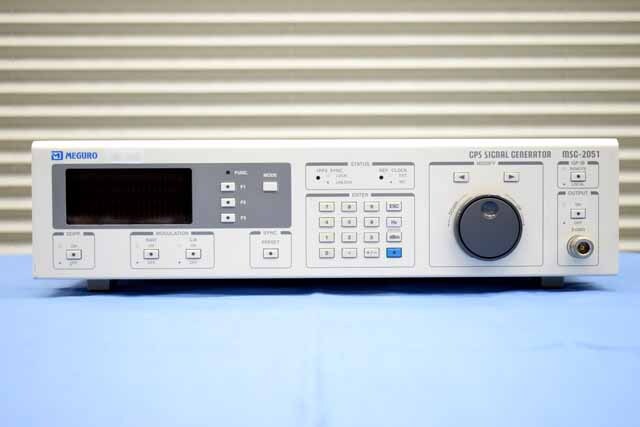 中古　目黒電波　GPS信号発振器　MSG-2051　(管理番号：UKK-11486)