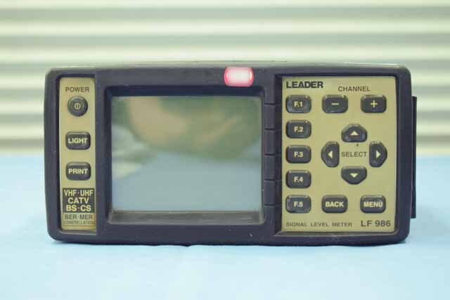 中古　リーダー電子　シグナルレベルメータ　LF986　(管理番号：UKK-11537)