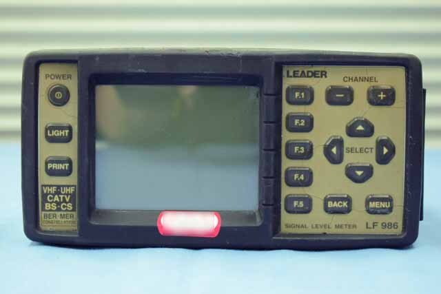 中古　リーダー電子　シグナルレベルメータ　LF986　(管理番号：UKK-11538)