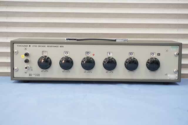 中古　横河計測　6ダイヤル可変抵抗器　2793-01　(管理番号：UKK-12075)