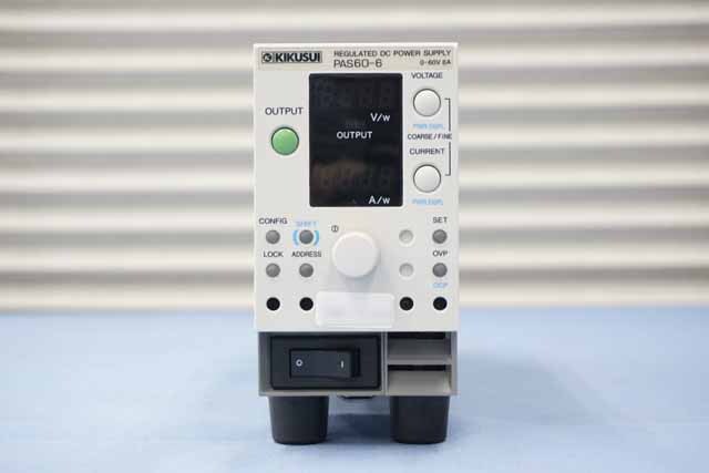 中古　菊水電子工業　直流安定化電源　PAS60-6  (管理番号：UKK-12142)