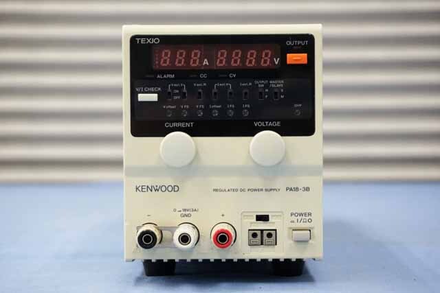 中古　ケンウッド(テクシオ)　直流安定化電源　PA18-3B　(管理番号：UKK-12352)