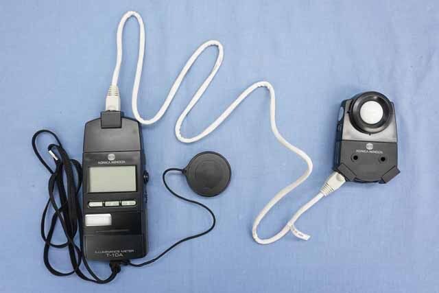 【レア物】照度計　ミノルタ　MINOLTA Tー10 イルミネーションメーター　illuminance meter 動作品 露出計 T-10/T-10M Illuminance Meters