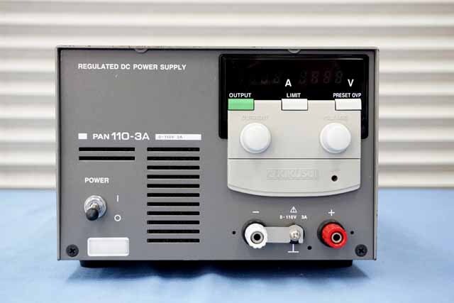 中古　菊水電子工業　直流安定化電源　PAN110-3A　(管理番号：UKK-12436)