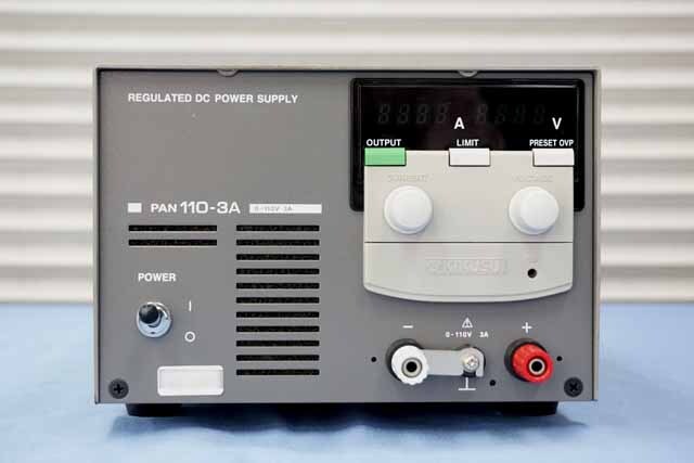 中古　菊水電子工業　直流安定化電源　PAN110-3A　(管理番号：UKK-12437)