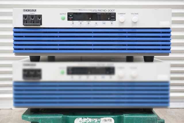 中古　菊水電子工業　直流安定化電源　PAT40-200T　(管理番号：UKK-12440)