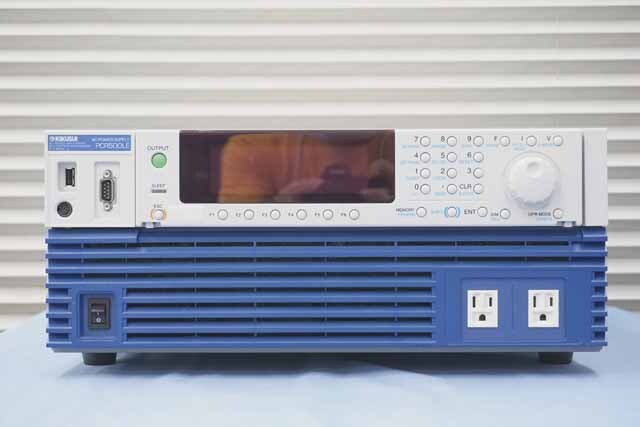中古　菊水電子工業　交流安定化電源　PCR500LE　(管理番号：UKK-12461)