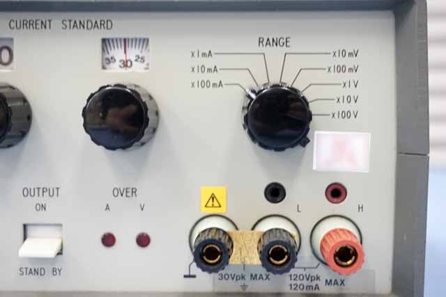 中古 横河電機 直流電圧電流発生器 2554-00 (管理番号：UKK-12622