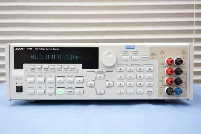 中古 エーディーシー 標準直流電圧・電流発生器 6166  (管理番号:UKK-12638)