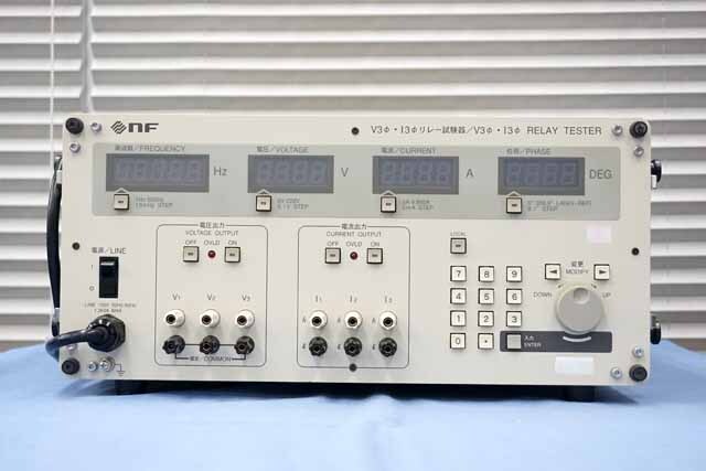 中古　エヌエフ回路設計ブロック　三相電圧・三相電流リレー試験器　As-288　(管理番号：UKK-12777)