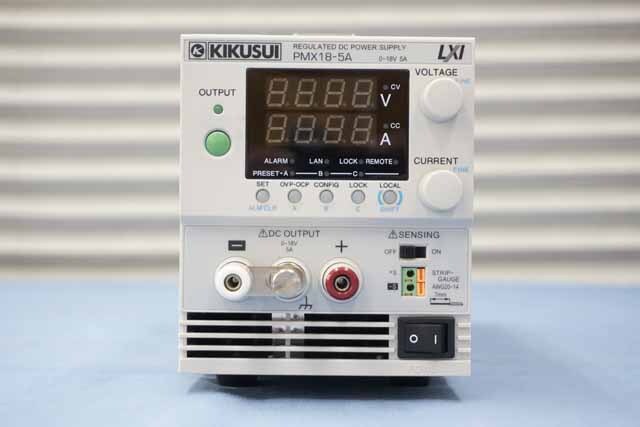 中古 菊水電子工業 直流安定化電源 PMX18-5A (管理番号：UKK-12960