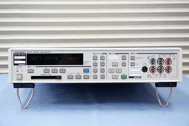 中古　アドバンテスト　8桁半デジタルマルチメータ　R6581T　(管理番号：UKK-13008)