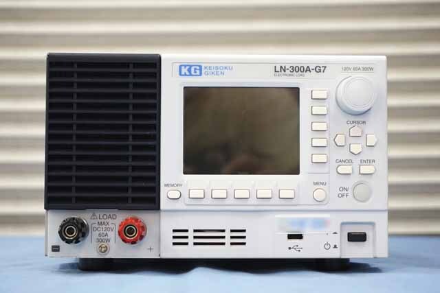 中古　計測技術研究所　直流電子負荷装置　LN-300A-G7  (管理番号：UKK-13065)