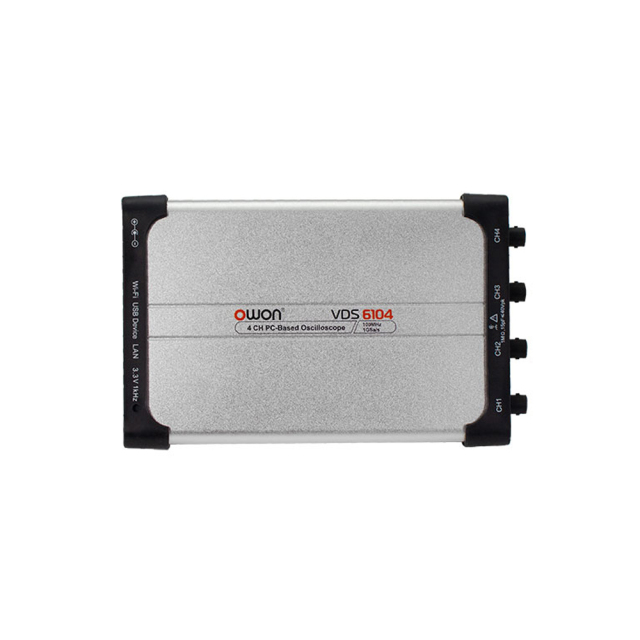 owon VDS6000シリーズ 4チャンネル PCベース・オシロスコープ VDS6104