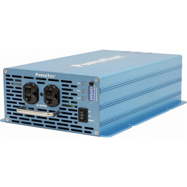 未来舎 1500W 堅牢小型DC-AC正弦波インバーター DC48V系 VF1507A-48VDC