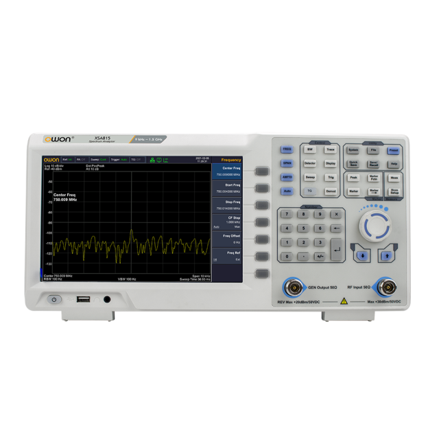 owon XSA800シリーズ スペクトラム・アナライザ XSA810-TG