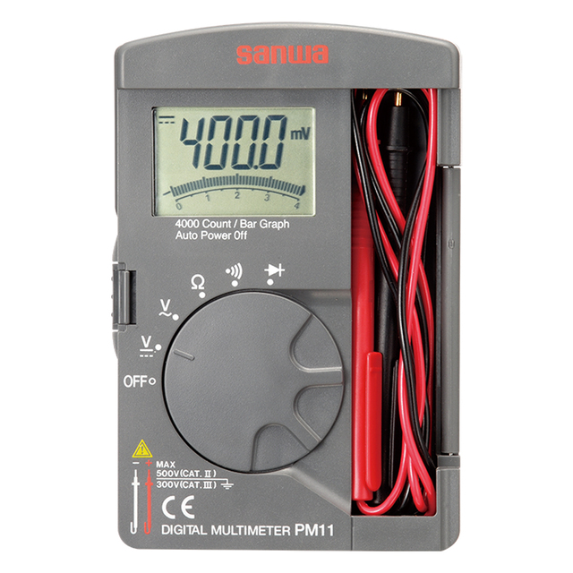 三和電気計器 デジタルテスタ PM11