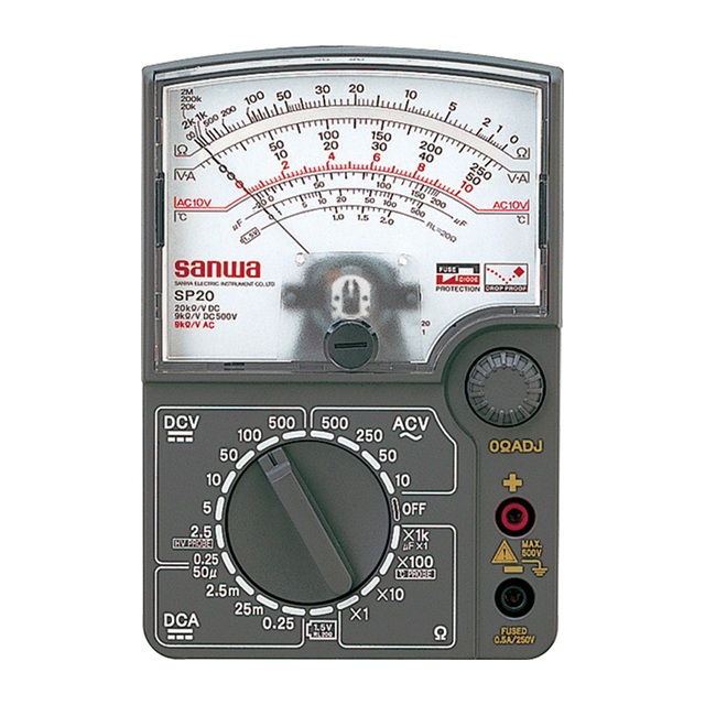 三和電気計器 アナログテスタ SP20