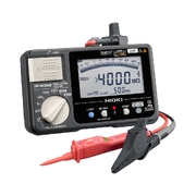 HIOKI 絶縁抵抗計 スイッチ付き リード付属 別売ワイヤレスアダプタ対応 IR4052-51