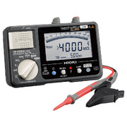 HIOKI 絶縁抵抗計 スイッチ付き リード付属 別売ワイヤレスアダプタ対応 IR4052-51