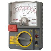 三和電気計器 絶縁抵抗計 500V/100M&Omega; 単レンジ式 軽量設計 PDM509S