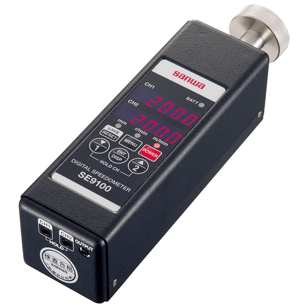 三和電気計器 速度計 2チャンネル表示 SE9100