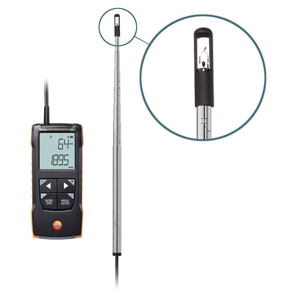 testo 熱線式風速計 testo 425 [0563 0425]