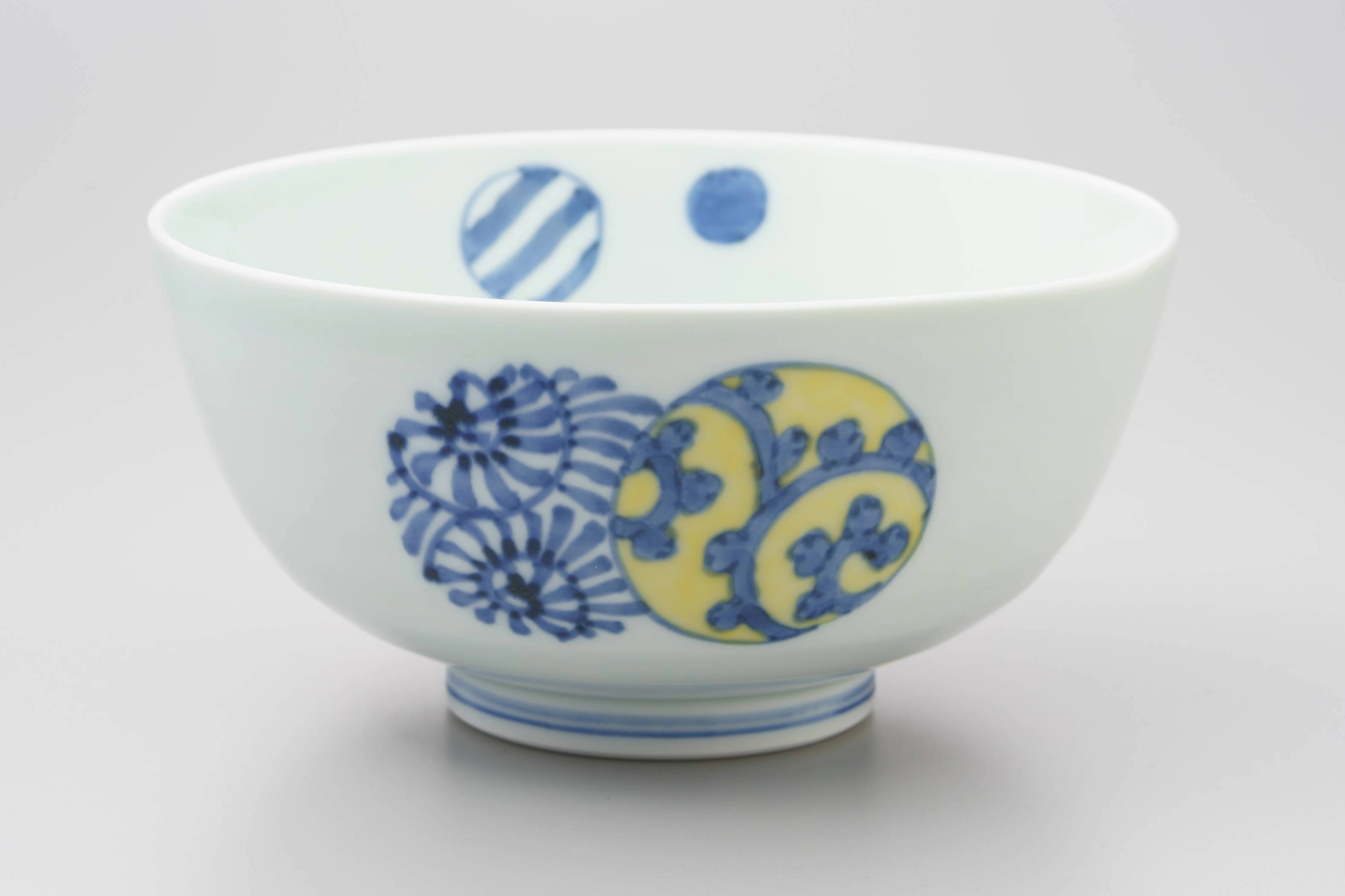 染錦蛸唐草丸紋5.5寸段入丼