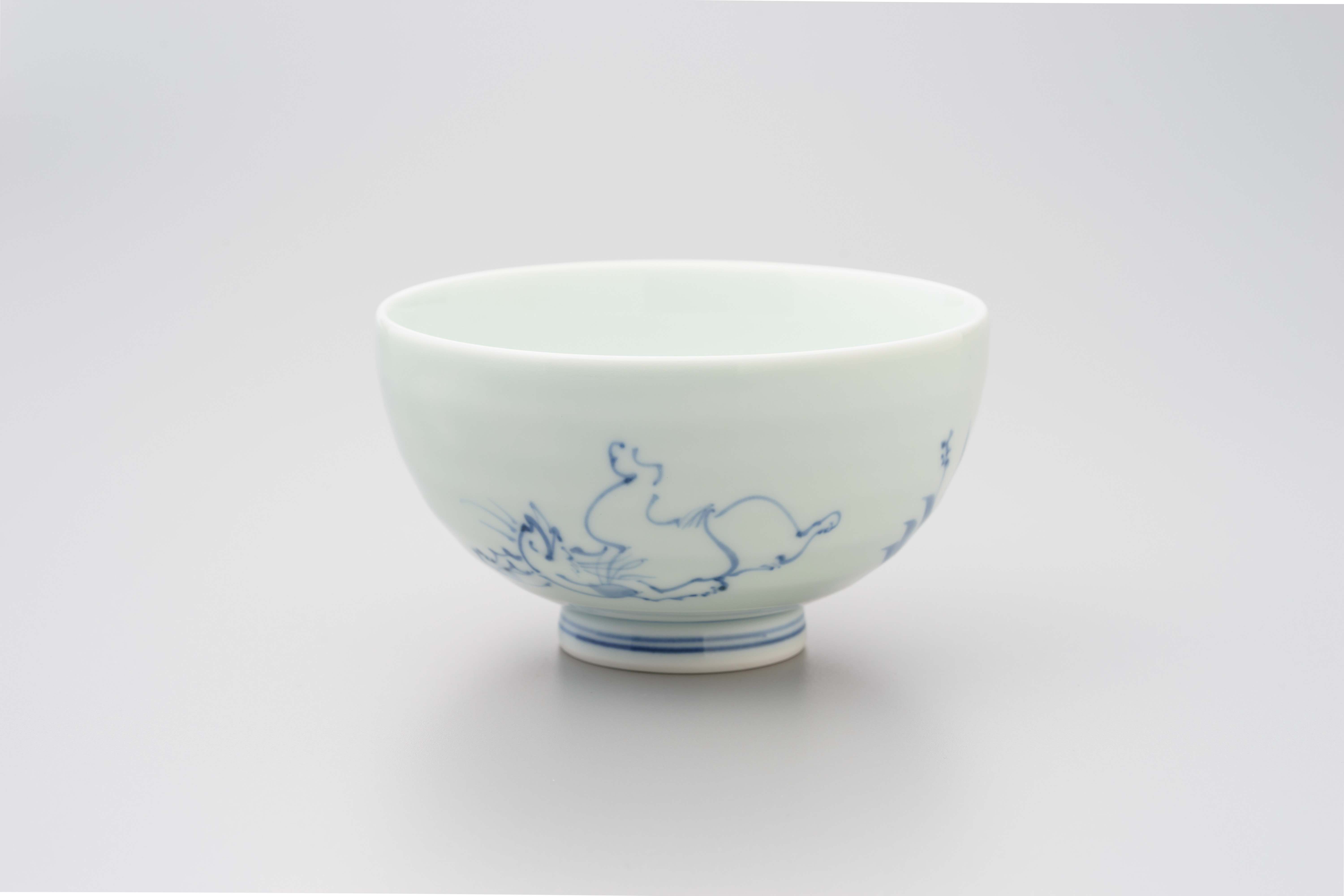 染付高山寺段入茶付（中）