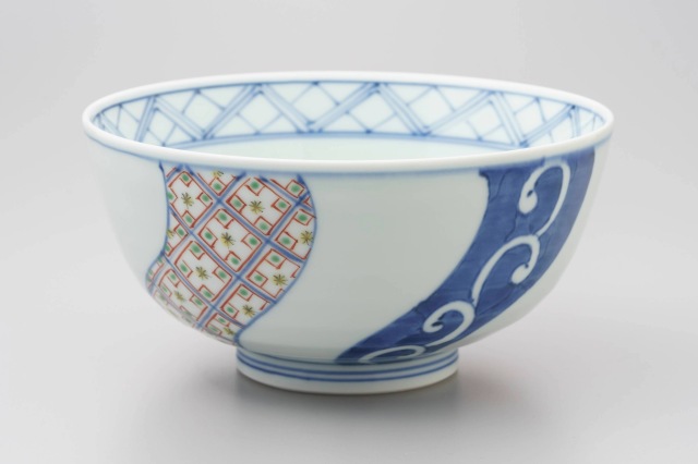 染錦捻祥瑞5.5寸段入丼