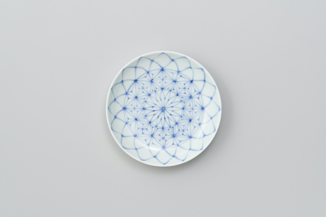 美品 未使用 村田森さん 染付市松角丸皿 美品 未使用 村田森さん 染付市松角丸皿 - メルカリ