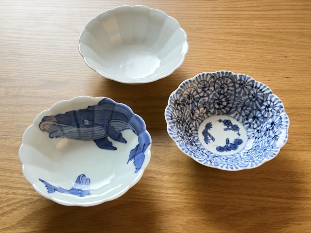 訳あり商品30%off 菊輪花向付