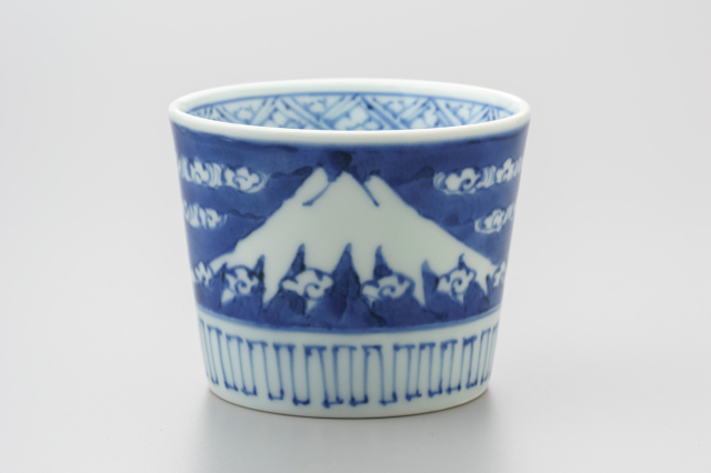 蕎麦猪口　江戸時代　彦根藩 湖東焼　お国焼 4f1c4473beb0ab625109aaa120f701