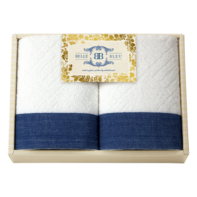 BELLE　BLEU　〈ベルブルー〉　フェイスタオル2Pセット　No.25