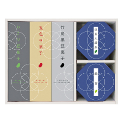 〈豆和菓〉　豆菓子・お茶詰合せ　No.20