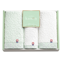 今治かのん　フェイスタオル2P・ハンドタオルセット　No.25　40％OFF