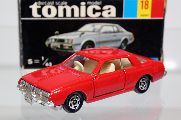 ミニカーショップ ケンボックス トミカ 黒箱☆18☆三菱ギャランラムダ