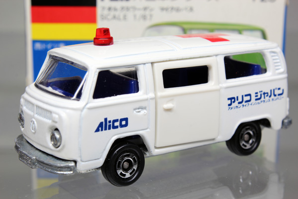 トミカ青箱F29フォルクスワーゲンマイクロバス(日本製) ミニカーショップ ケンボックス トミカ 青箱☆F29☆フォルクスワーゲン