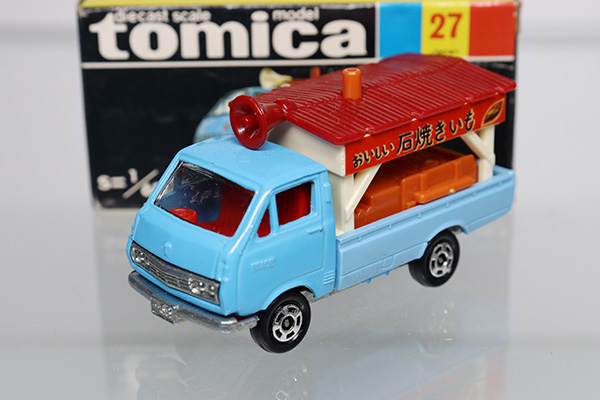 黒箱トミカ　日本製　トヨタ　ハイエース　石焼きいも　希少色　赤 楽天市場】黒箱トミカ 日本製【中古】27-4 トヨタ ハイエース 石