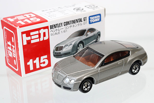 ミニカーショップ ケンボックス トミカ 赤箱☆115☆ベントレー