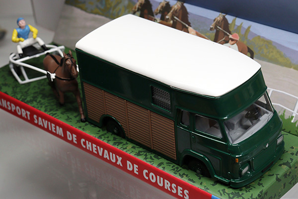 NOREV CIJ 1/43 - Camion Saviem Sulky Chevaux De Course - Occasion