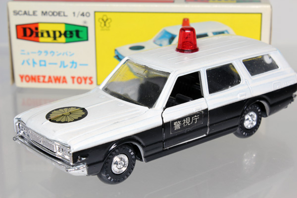 ダイヤペット トヨタ ニュークラウン パトロールカー ミニカーショップ ケンボックス ダイヤペット☆P-40☆トヨタニュー