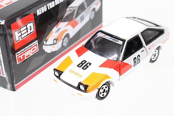 AE86 TRD 開発車両カラー トミカセット